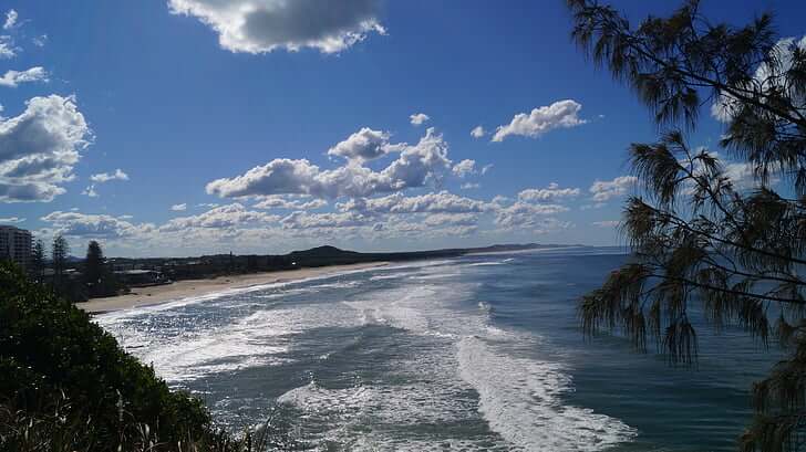 Burleigh Head best Beach in Queensland Australia